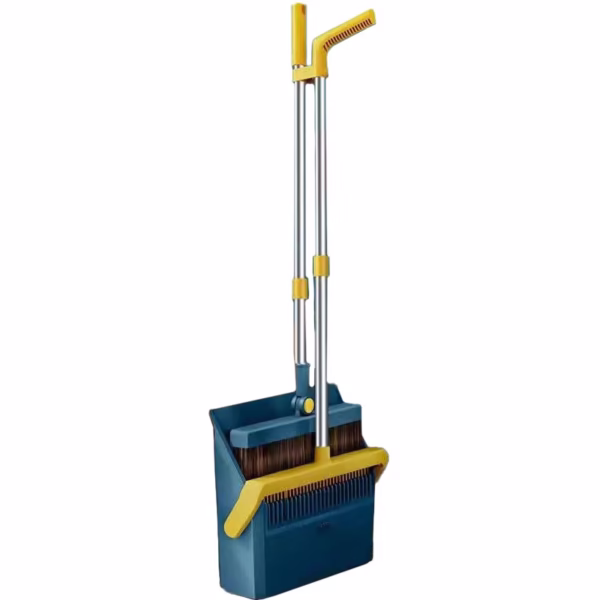 set-matura-si-faras-cu-coada-flippy-cu-dinti-de-pieptene-pentru-curatare-matura-rotativ-pliabil-deta-main-67ea6e4c20050 Set Matura si Faras cu Coada Flippy, cu Dinti de Pieptene pentru Curatare Matura, rotativ, pliabil, detasabil, Otel inoxidabil si Polipropilena, 99 x 30 cm Albastru - imagine 1