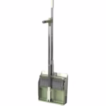 Set Matura si Faras cu Coada Flippy, cu Dinti de Pieptene pentru Curatare Matura, rotativ, pliabil, detasabil, Otel inoxidabil si Polipropilena, 99 x 30 cm Verde