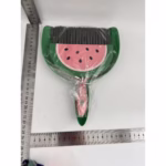 Set Mini Matura si Faras, Flippy, LITTLE CLEANER, Uz Casnic, pentru Birou, Bucatarie, Casa, Model Pepene Verde, 23 x 18 cm Roz-Verde - imagine 6
