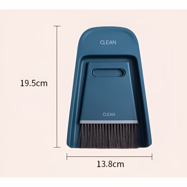 Set Mini Matura si Faras, Flippy, Uz Casnic, Doua Perii, pentru Birou, Bucatarie, Casa, 19.5x13.8x3.6 cm, Albastru - imagine 3