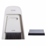 Set Mini Matura si Faras, Flippy, Uz Casnic, Doua Perii, pentru Birou, Bucatarie, Casa, 19.5x13.8x3.6 cm, Gri