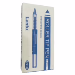 Set Pixuri Profesionale cu Bila, Flippy, pe Baza de Apa Set 12 bucati, Varf Ascutit de 0.5 mm, Pentru Scoala sau Birou, Albastru  - imagine 3