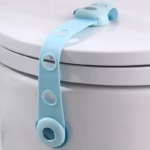 Siguranta pentru Usi Copii, Flippy, Sistem de Blocare Sertare, Dulap, Frigider, Adeziv, cu Sistem de Inchidere Dublu, Model Catelus, Albastru - imagine 3