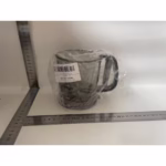 Sita Cernator Manual de Faina Portabila, Flippy, din Plastic, cu Maner, Strat Dublu, 15 x 12 x 11 cm, Transparent Gri Inchis - imagine 7