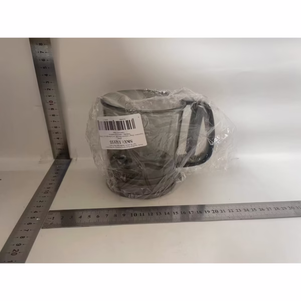 Sita Cernator Manual de Faina Portabila, Flippy, din Plastic, cu Maner, Strat Dublu, 15 x 12 x 11 cm, Transparent Gri Inchis - imagine 7