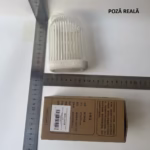 Sapuniera de Calatorie, Flippy, Suport pentru Sapun cu Scurgere a Apei, Recipient cu Capac Depozitare, Savoniera pentru Baie, 12.6x6.1x8.4cm, Alb - imagine 11