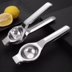 Storcator de Citrice Manual, Flippy, Storcator de Fructe Moi, Rezistent, Usor de Folosit si Depozitat, Durabil, Calitativ, 20.5 x 7cm, Inox, Argintiu - imagine 5