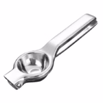 Storcator de Citrice Manual, Flippy, Storcator de Fructe Moi, Rezistent, Usor de Folosit si Depozitat, Durabil, Calitativ, 20.5 x 7cm, Inox, Argintiu