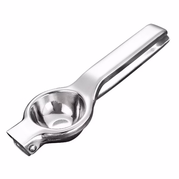 Storcator de Citrice Manual, Flippy, Storcator de Fructe Moi, Rezistent, Usor de Folosit si Depozitat, Durabil, Calitativ, 20.5 x 7cm, Inox, Argintiu - imagine 1