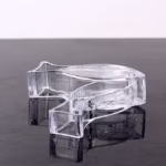 Storcator de Citrice Manual, Flippy, Rezistente, Usor de Folosit si Depozitat, Durabil, Calitativ, 12x5.2 cm, Model Peste, Transparent - imagine 6
