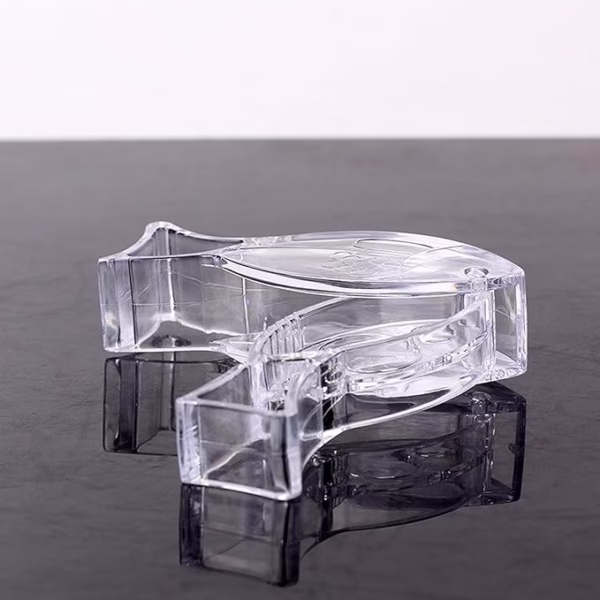 Storcator de Citrice Manual, Flippy, Rezistente, Usor de Folosit si Depozitat, Durabil, Calitativ, 12x5.2 cm, Model Peste, Transparent - imagine 6