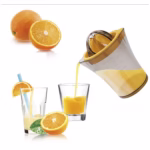 Storcator manual citricie Flippy, cu recipient de 600 ml, 15x8.5x13.5 cm, material ABS, Transparent - imagine 5