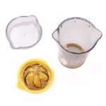 Storcator manual citricie Flippy, cu recipient de 600 ml, 15x8.5x13.5 cm, material ABS, Transparent - imagine 8