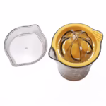 Storcator manual citricie Flippy, cu recipient de 600 ml, 15x8.5x13.5 cm, material ABS, Transparent - imagine 9