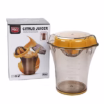 Storcator manual citricie Flippy, cu recipient de 600 ml, 15x8.5x13.5 cm, material ABS, Transparent - imagine 10