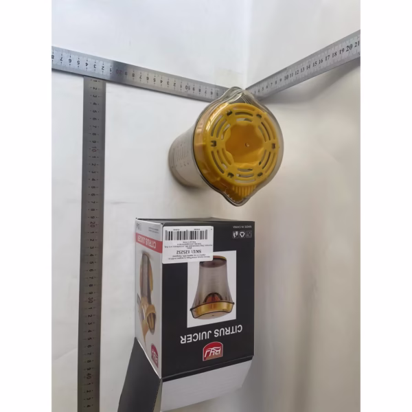 Storcator manual citricie Flippy, cu recipient de 600 ml, 15x8.5x13.5 cm, material ABS, Transparent - imagine 12