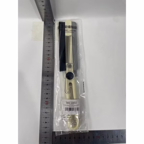 Perie Multifunctionala si Stergator, Flippy, Pentru Spatii Greu Accesibile, 24.7 x 4.5 cm, Alb Laptos - imagine 2