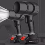 Suflanta de Aer Multifunctionala Portabila, Flippy, Incarcare Auto, pentru Gratar, Masina, Indepartare Frunze si Praf, 1500 mAh, Viteta de Rotatie 25000 RPM, 2 Baterii de Li si Incarcator, Negru - imagine 10