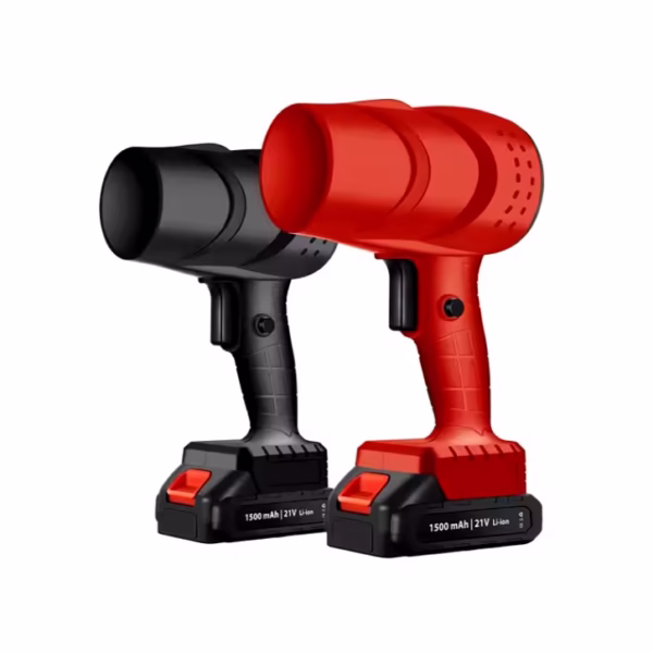 Suflanta de Aer Multifunctionala Portabila, Flippy, Incarcare Auto, pentru Gratar, Masina, Indepartare Frunze si Praf, 1500 mAh, Viteta de Rotatie 25000 RPM, 2 Baterii de Li si Incarcator, Negru - imagine 11