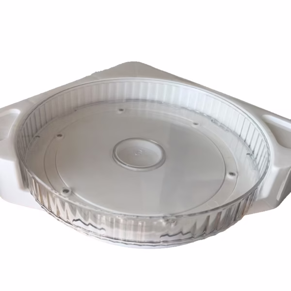 suport-de-depozitare-pentru-baie-flippy-montare-pe-perete-transparent-alb-rotund-main-6810ac2128ac5 Suport Depozitare, Flippy, din Plastic, Rotativ 360 grade, Montare fara Perforatii, pentru Baie/Bucatarie, Alb - imagine 1