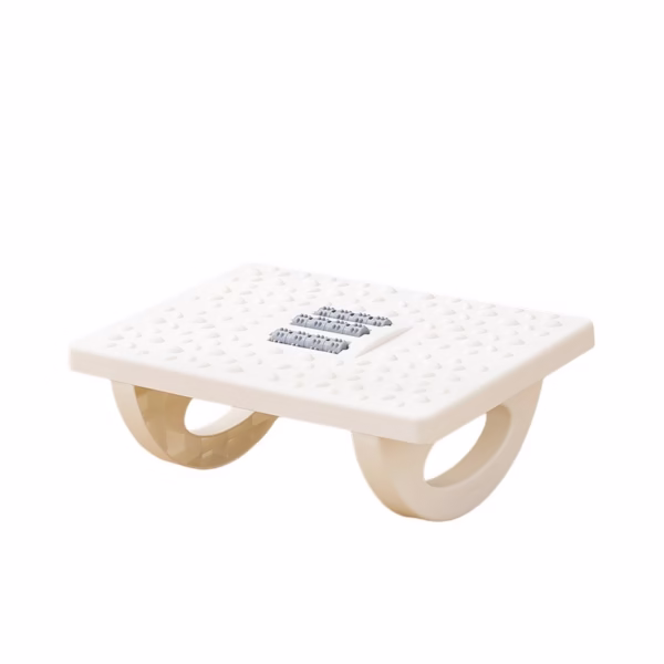 suport-ergonimic-pentru-picioare-flippy-plastic-cu-role-de-masaj-pentru-talpi-pentru-birou-usor-de-t-main-672a1110eb962 Suport Ergonimic pentru Picioare, Flippy, Plastic, cu Role de Masaj pentru Talpi, pentru Birou, Usor de Transportat, Detasabil, 33.5x24x12 cm, Alb - imagine 1