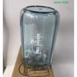 Suport Multifunctional 2 in 1, Pahar si Suport pentru Periuta de Dinti, Flippy, Plastic, Dimensiune: 10.4 x 7.3 x 7.3 cm, Albastru - imagine 2