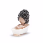 Suport pentru Spalat Vase, Flippy, pentru Burete/Sarma, Model Cada, Alb/Bej - imagine 8