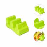 Suport pentru Taco, Flippy, Model Autobuz, 14 x 7.5 x 6.5 cm, din PP, Verde - imagine 4