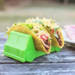 Suport pentru Taco, Flippy, Model Autobuz, 14 x 7.5 x 6.5 cm, din PP, Verde - imagine 5