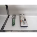 Taietor Decojitor pentru Pepene, Flippy, pentru Legume si Fructe, Multifunctional, Set din 3 Parti, Otel Inoxidabil si Plastic PP, 22.5 x 7 cm Verde - imagine 7