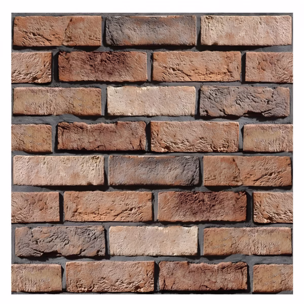 Set 10 x Placi Tapet Autocolant 3D cu Imitatie de Caramida de Exterior, pentru Perete Bucatarie Sufragerie, Usor de Curatat, Rezistent la Apa, Autoadeziv, 30x30 cm, Maro - imagine 1