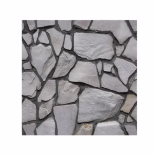 Set 10 x Placi Tapet Autocolant 3D cu Imitatie de Pietre, pentru Perete Bucatarie Sufragerie, Usor de Curatat, Rezistent la Apa, Autoadeziv, 30x30 cm, Gri
