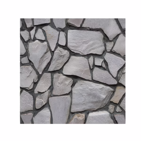 Set 10 x Placi Tapet Autocolant 3D cu Imitatie de Pietre, pentru Perete Bucatarie Sufragerie, Usor de Curatat, Rezistent la Apa, Autoadeziv, 30x30 cm, Gri - imagine 1