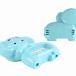 Termometru pentru Baie, Flippy, Plutitor, Rezistent la apa, Multifunctional, Model Elefant, 11.5x9x2 cm, Albastru - imagine 4