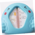 Termometru pentru Baie, Flippy, Plutitor, Rezistent la apa, Multifunctional, Model Gaina, 10.5x10.5x2.5 cm, Albastru - imagine 2