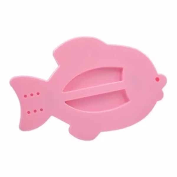 Termometru pentru Baie, Flippy, Plutitor, Rezistent la apa, Multifunctional, Model Peste, 15.5x9.5x2 cm, Roz - imagine 5