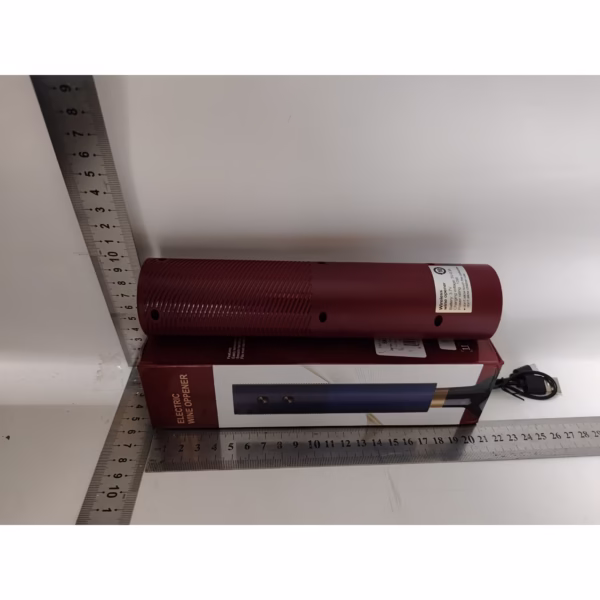 Tirbuson Electric, Flippy, Deschizator Sticle de Vin, de Uz Casnic de Ultima Generatie, Reincarcabil prin Incarcare USB, 20 x 4.6 cm Rosu - imagine 5
