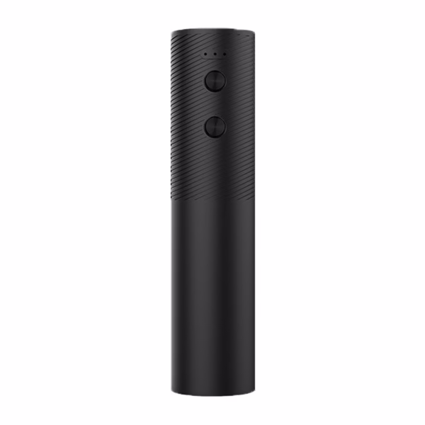 Tirbuson Electric, Flippy, Deschizator Sticle de Vin, Incarcare USB, 20 x 4.6 cm, Negru - imagine 1