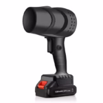 Suflanta de Aer Multifunctionala Portabila, Flippy, Incarcare Auto, pentru Gratar, Masina, Indepartare Frunze si Praf, 1500 mAh, Viteta de Rotatie 25000 RPM, 2 Baterii de Li si Incarcator, Negru - imagine 2