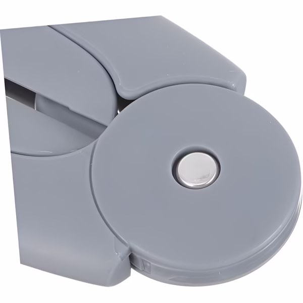 Umeras Pliabil de Calatorie, Flippy, Mini Cuier Portabil pentru Haine, Suport de Uscare, 14x7x1.4cm, Gri - imagine 5