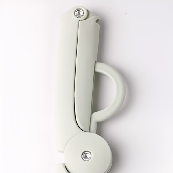 Umeras Pliabil de Calatorie, Flippy, Mini Cuier Portabil pentru Haine, Suport de Uscare, 14x7x1.4cm, Verde - imagine 2