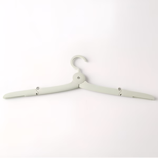 Umeras Pliabil de Calatorie, Flippy, Mini Cuier Portabil pentru Haine, Suport de Uscare, 14x7x1.4cm, Verde - imagine 6