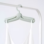 Umeras Pliabil de Calatorie, Flippy, Mini Cuier Portabil pentru Haine, Suport de Uscare, 14x7x1.4cm, Verde - imagine 9