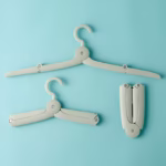 Umeras Pliabil de Calatorie, Flippy, Mini Cuier Portabil pentru Haine, Suport de Uscare, 14x7x1.4cm, Verde - imagine 10