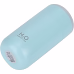 Umidificator, H2O, cu Difuzor de Aroma, Lumina de Noapte LED in 7 Culori, Zgomot Redus, 14.7x7.2cm, 350mL, Culoare Albastra - imagine 8