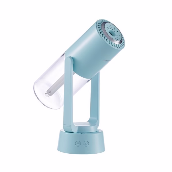 umidificator-si-purificator-aer-ultrasonic-portabil-rezervor-200ml-cu-ioni-negativi-led-7-culori-rot-main-61f40fa8a25ce Umidificator si Purificator aer ultrasonic portabil, rezervor 200ml, cu ioni negativi, LED 7 culori, rotatie 360 grade, Turcoaz - imagine 1