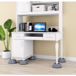 Set de 4 Picioare Antivibratii, Flippy, 8 cm, Gri, cu Ventuza Cauciuc, Instalare Rapida, pentru Masina de Spalat, Uscator sau Frigider - imagine 4