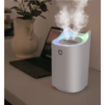 Umidificator cu duza dubla, Flippy, de capacitate mare 3L, alb - imagine 2