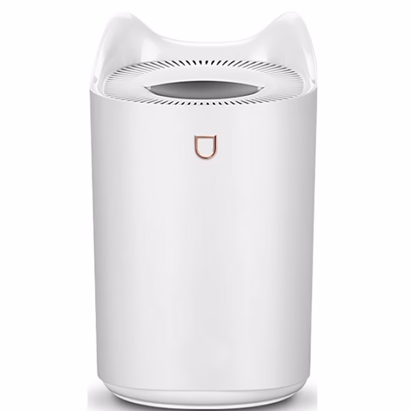 Umidificator cu duza dubla, Flippy, de capacitate mare 3L, alb - imagine 1
