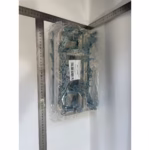 Uscator de Rufe Suspendat Flippy, cu 40 Carlige, Rotire 360 Grade, Protectie Vant, Pliabil, Patrat, Mateiral Plastic, Usor de Depozitat, Multifunctional, 36 x 24 cm, Alb/Albastru - imagine 6